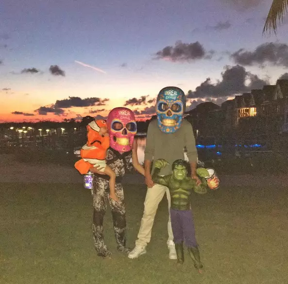 Gisele Bundchen si familia