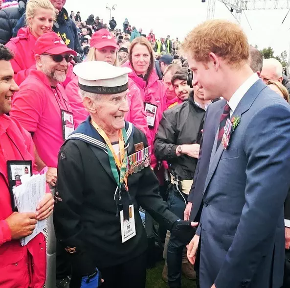 La memorialul Lone Pine, de vorbă cu vetaranul Ron Bergman din Melbourne