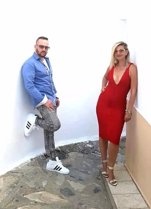 Mihaela Cernea şi soţul ei, Costin Craioveanu