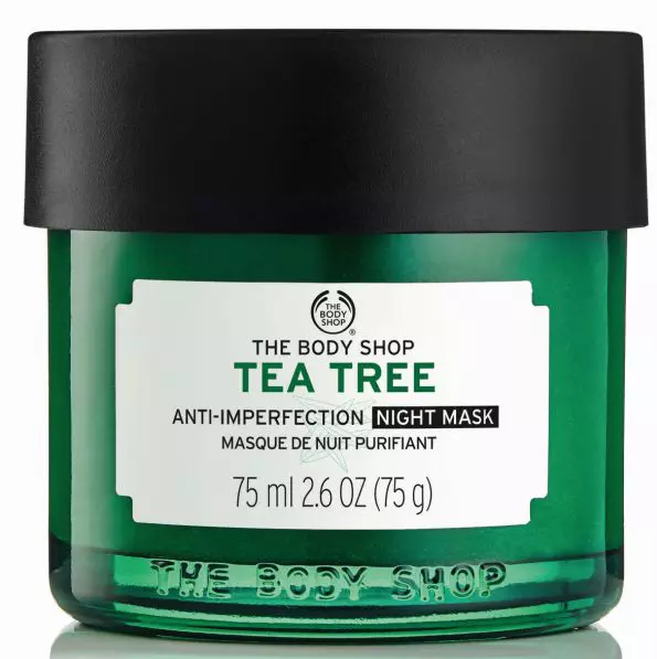 Mască de noapte anti-imperfecțiuni, The Body Shop, Tea Tree Anti-Imperfection Night Mask, 62 lei