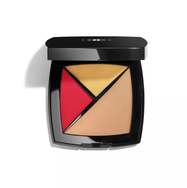 Paletă concealer, blush, iluminator, Chanel, Palette Essentielle Été, #190 Éclat Solaire, 319 lei