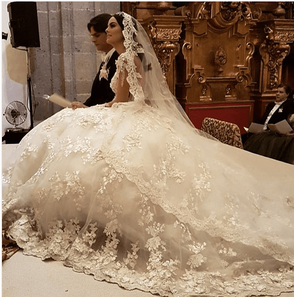 Ximena Navarrete s-a căsătorit cu Juan Carlos Valladares (1)