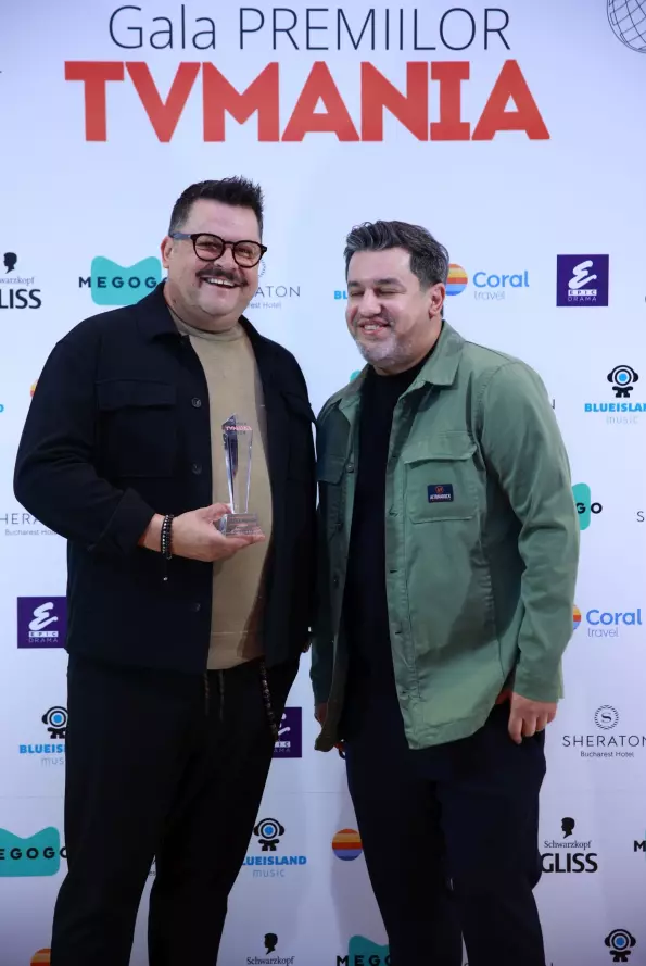 Mihai Bobonete la Premiile TVmania 2024