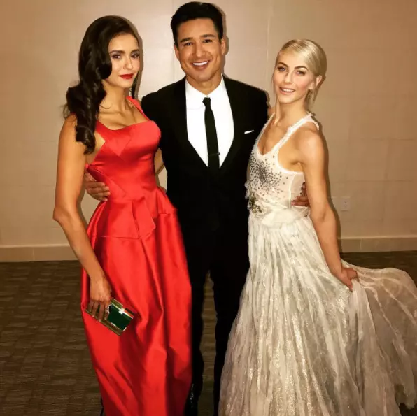 Nina Dobrev, Mario Lopez si Julianne Hough