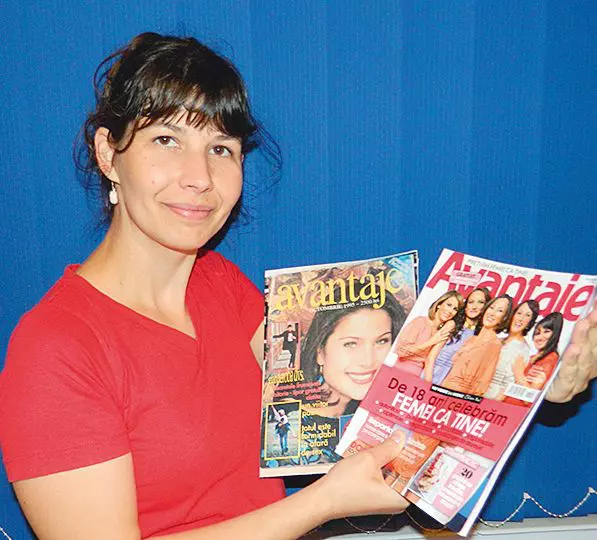 Florentina Seuciuc - câştigătoare abonament Avantaje.