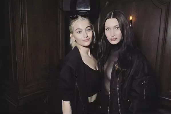 Paris Jackson și Bella Hadid