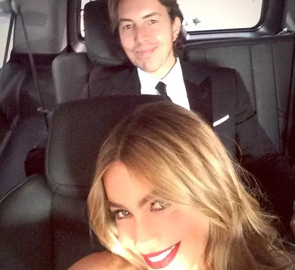 Sofia Vergara si fiul sau, Manolo