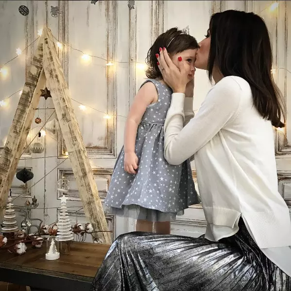 Anca Lungu și fiica ei