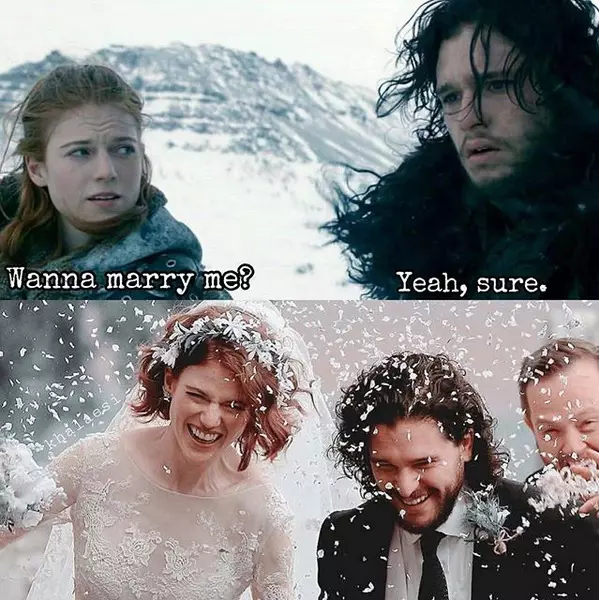 Kit Harrington și Leslie Rose, starurile din "Game of Thrones", s-au căsătorit.