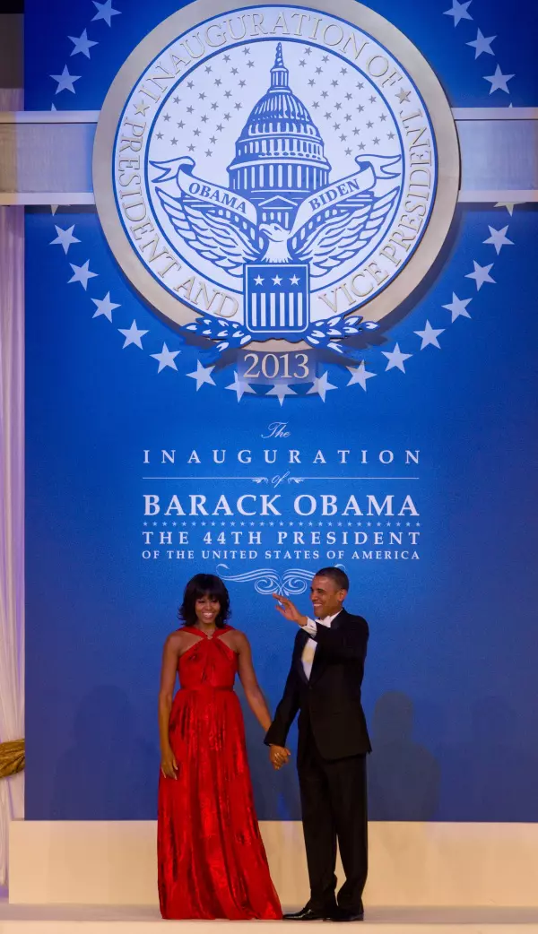 Michelle si Barack Obama la balul oficial