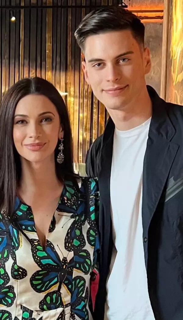 Andreea Berecleanu și fiul ei