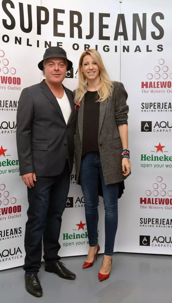 Bo Bech-Nielsen (SuperJeans) si Sonia Argint-Ionescu