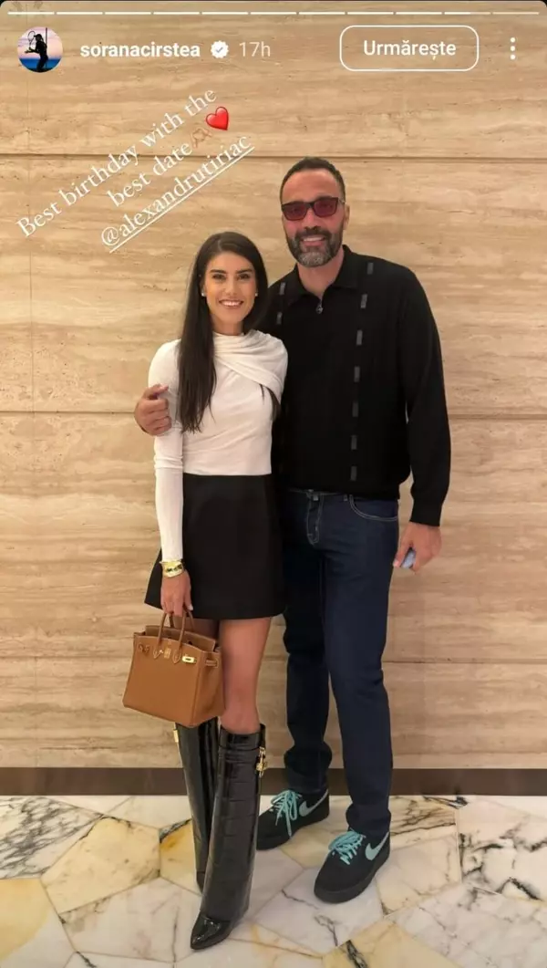 Sorana Cîrstea și Alexandru Ion Țiriac