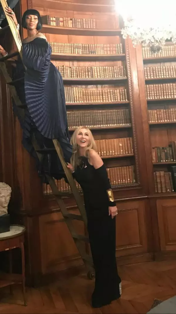 Anastasia Soare și Naomi Campbell la evenimentul Sephora Loves Anastasia