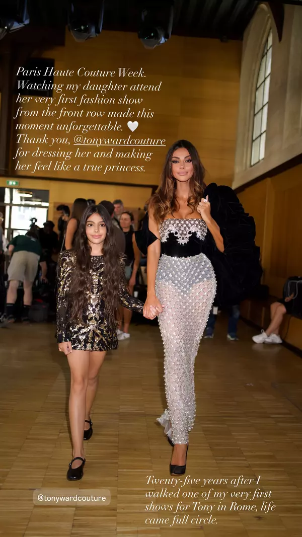 Mădălina Ghenea și fiica ei (1)