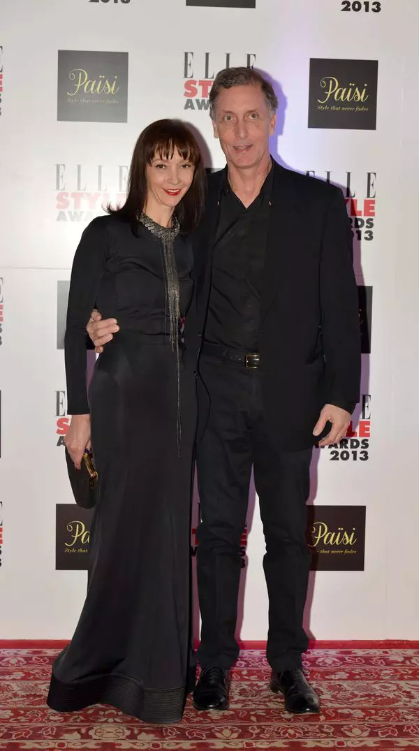 Mihaela Frank (ELLE) si Peter  Frank