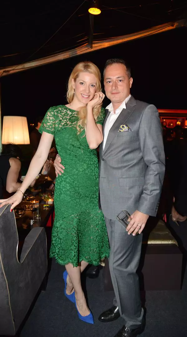 Sonia Argint Ionescu si sotul ei, Horatiu