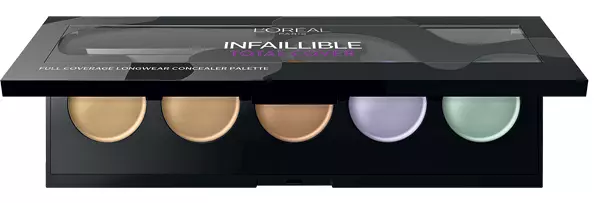 Paletă concealer, L’Oréal Paris, Infaillible Total Cover, 79,3 lei
