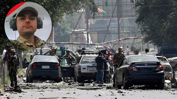 Ciprian Ştefan Polschi, militarul ucis într-un atentat în Kabul.