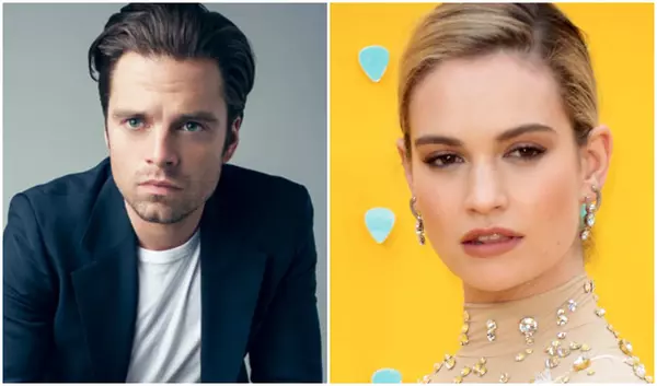 sebastian stan și lily james
