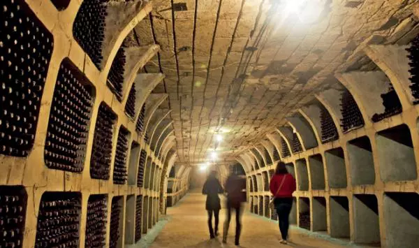 Tunel în Crama Mileștii Mici