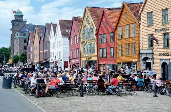 Zona pietonala aflata in patrimoniul UNESCO 