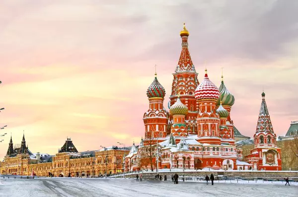 6.	Moscova, orașul înghețat
