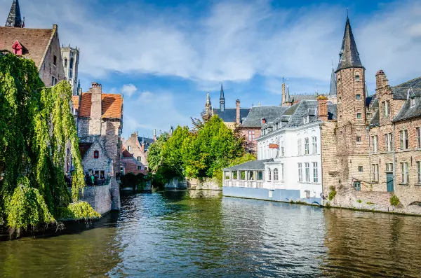 Centrul istoric din Bruges, Belgia