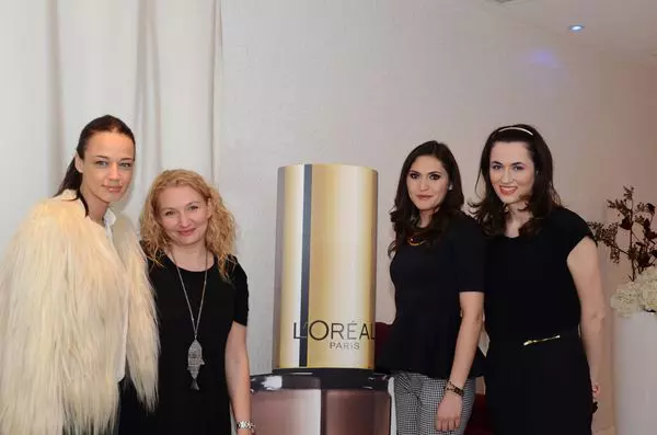 Andreea Raicu, Mihaela Munteanu, Elis Isa si Raluca Novak - L'Oreal