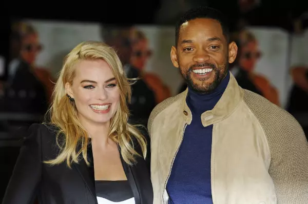 Margot Robbie și Will Smith