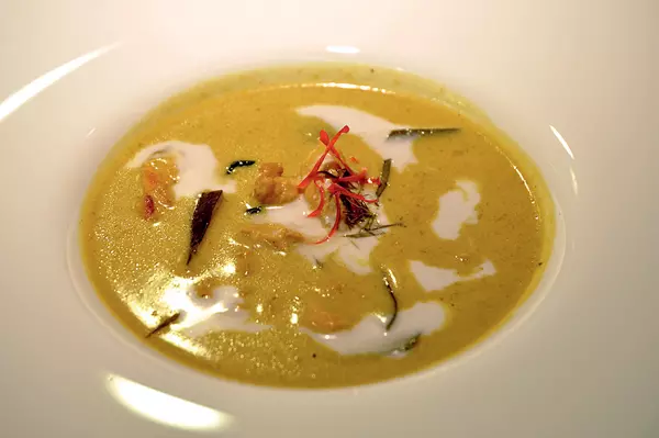 Green Curry with grilled chiken