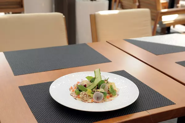 Carpaccio de caracatita