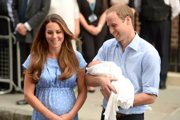 Kate Middleton, Printul William si bebelusul regal