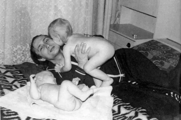 Vladimir Putin in tinerete