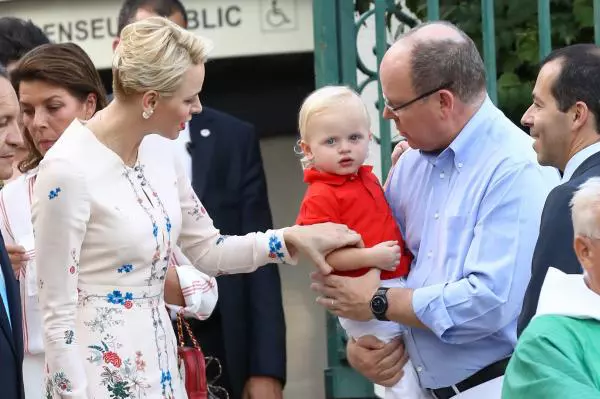 Printul Albert, Printesa Charlene si Printul Jacques