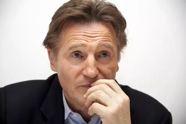 Liam Neeson attends 'Non-Stop' Junket - New York