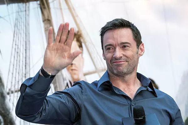 Hugh Jackman in Hongkong