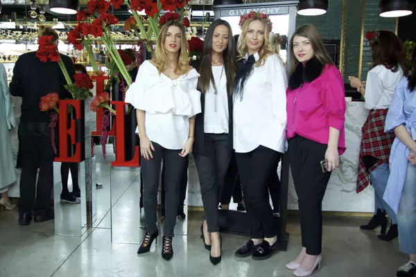 Anca Neagoe, Cristina Stoicheciu, Dora Tornean (Niran) si Silvia Bacaila (Brand Manager Givenchy)