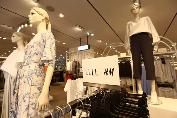 ELLE x H&M styling session
