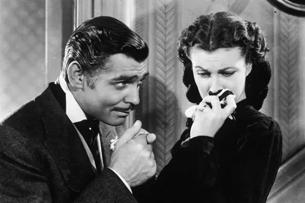 8. Scarlett și Rhett, Gone with the Wind