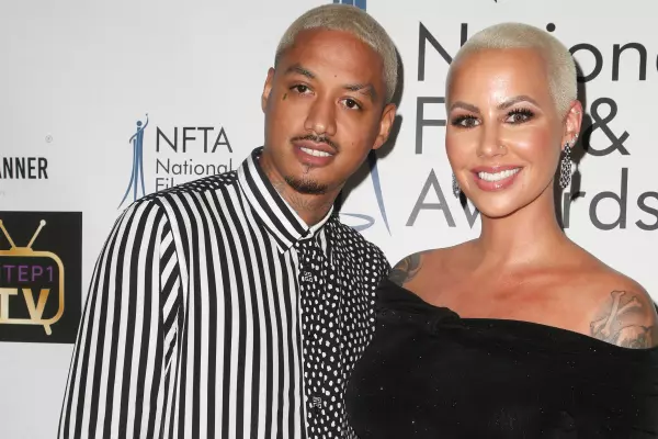 13. Amber Rose și Alexander Edwards