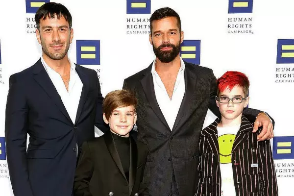 4. Ricky Martin și Jwan Yosef