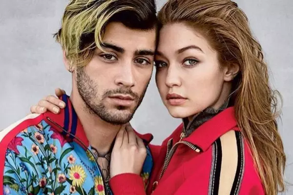 5. Gigi Hadid și Zayn Malik