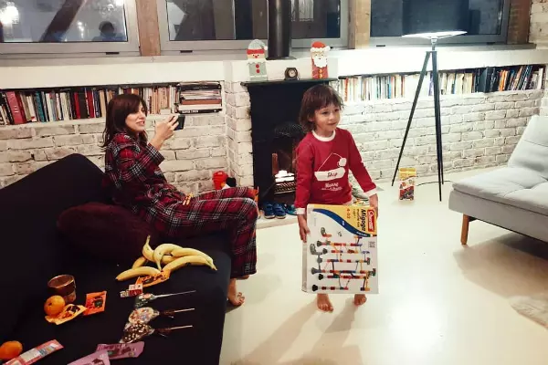 Dana Rogoz și fiul ei, Vlad