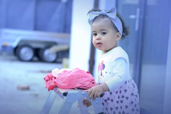 Imagini inedite cu Namiko, fiica lui Cabral și a Andreei Ibacka