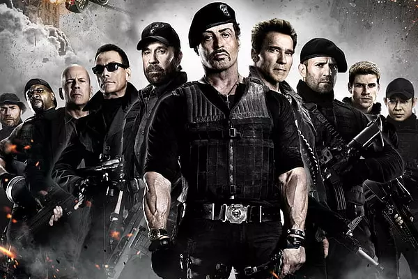 Sylvester Stallone și Bruce Willis