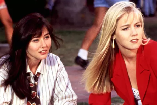 Tori Spelling și Shannen Doherty