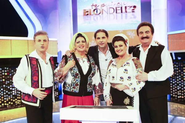 Petrică Mâțu Stoian, Constantin Enceanu, Steliana Sima și Daniela Condurache, la “Te pui cu blondele” (1)