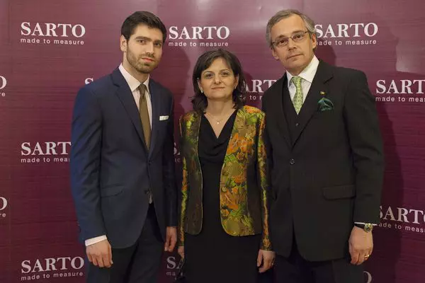 Alex Moise, Printul Serban Sturdza cu sotia