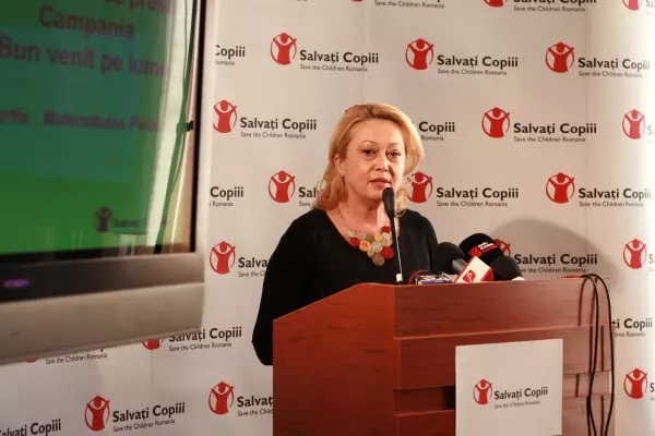 Gabriela Alexandrescu, Presedintele executiv al Organizatiei Salvati Copiii